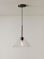 Load image into Gallery viewer, Conica Glass Cone Pendant Light - Modern Dining And Kitchen Lighting