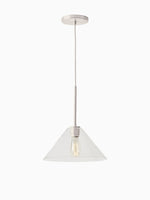 Load image into Gallery viewer, Conica Glass Cone Pendant Light - Modern Dining And Kitchen Lighting