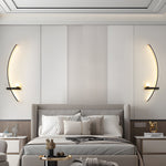 Charger l'image dans la visionneuse de galerie, Applique murale LED incurvée de 21 pouces à intensité variable en 3 étapes M50