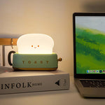 Load image into Gallery viewer, Toaster Table Lamp (built-in battery)