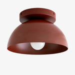Load image into Gallery viewer, Metio Dome Minimalist Ceiling Lamp – Flush Mount for Small Spaces, Multi-Color Options