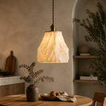 Load image into Gallery viewer, Handcrafted Ceramic Pendant Lamp with Brass Fitting