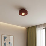 Cargar imagen en el visor de la Galería, Lámpara de Techo Redonda Nordyra Nórdica – Iluminación Moderna Minimalista para Espacios Habitables N57