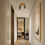 Load image into Gallery viewer, W-3433 natural jade flush mount ceiling light image 13
