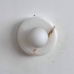 Bild in Gallery-Viewer laden, Orli White Jade Wandleuchte