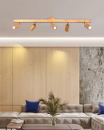 Cargar imagen en el visor de la Galería, Iluminación de riel de madera Merlo