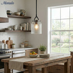 Load image into Gallery viewer, Hanton Nordic Metal Morandi Metal Pendant Light - Nordic Minimalist Fixture Light