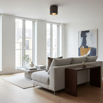 Load image into Gallery viewer, Vintage Industrial Ceiling Light - Black Metal Flush Mount