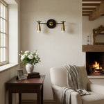 Charger l'image dans la visionneuse de galerie, Applique murale Pyralis Cone Sleek de style Art Déco avec abat-jour conique, idéale pour meuble-lavabo de salle de bain et éclairage de couloir