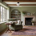 Load image into Gallery viewer, Geotower Glass Deco Globe Flush Mount – Ribbed Glass Ceiling Light for Interior Spaces