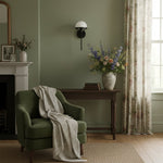 Load image into Gallery viewer, Ornato Luxe Minimalist Black Matte Wall Lamp - Contemporary Wall Mounted Fixture for Bedroom