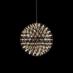 Load image into Gallery viewer, Silver Spark Ball Pendant Light