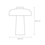 Load image into Gallery viewer, Carla Travertine Table Lamp