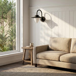 Charger l'image dans la visionneuse de galerie, Outdoor wall lantern detail and scene