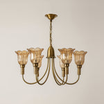 Load image into Gallery viewer, Columbia Brass Chandelier