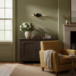 Cargar imagen en el visor de la Galería, Aplique de pared Lumio Globe de cristal transparente – Lámpara de pared moderna de estilo industrial para tocador y pasillo