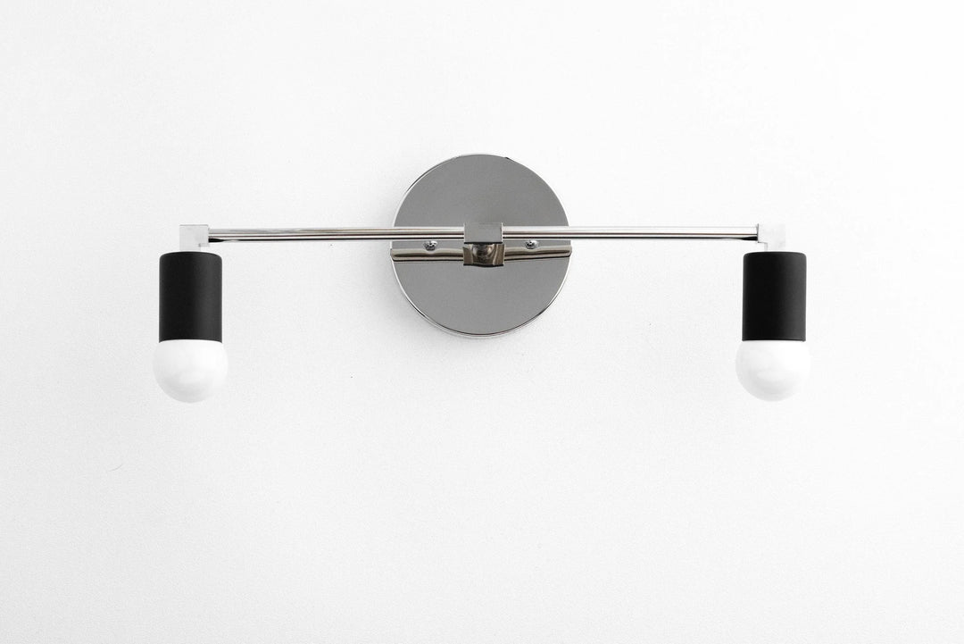 Lámpara de baño industrial Mobilux Line - Aplique de pared minimalista - Accesorio elegante