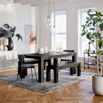 Load image into Gallery viewer, Selvion Minimalist Blown Glass Chandelier — Modern Sculptural Lighting for Dining or Living Spaces