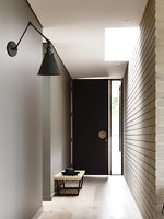 Load image into Gallery viewer, Swing Arm Bedroom Wall Lights - Industrial Swing Arm Lamp Adjustable Wall Sconce