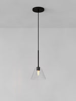 Load image into Gallery viewer, Conica Glass Cone Pendant Light - Modern Dining And Kitchen Lighting