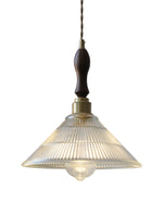 Load image into Gallery viewer, Verdoma Mid Century Modern Textured Glass Hanging Lamp - Vintage Style for Dining Room