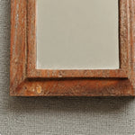 Cargar imagen en el visor de la Galería, Rustic Carved Wood Arch Wall Mirror image 7