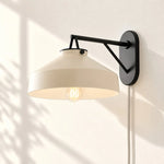Bild in Gallery-Viewer laden, Hanton Modern Minimalist Nordic Plug-In Wall Sconce for Bathroom and Hallway