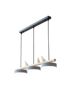 Load image into Gallery viewer, Sienna Bird Pendant Lamp - Wood Design for Scandinavian Kitchen Islands
