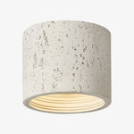 Cargar imagen en el visor de la Galería, Lámpara de Techo Cilíndrica Sabiara Wabi-Sabi - Luminaria de Techo con Luz Suave y Difusa para Dormitorios y Salas de Estar