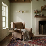 Cargar imagen en el visor de la Galería, Aplique de pared Lumio Globe de cristal transparente – Lámpara de pared moderna de estilo industrial para tocador y pasillo