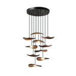 Load image into Gallery viewer, Twisora Wood Chandelier