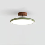 Load image into Gallery viewer, Beige Acrylic Ceiling Mount Modern Adjustable Disc Ceiling Light