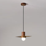 Load image into Gallery viewer, Walnut Copper Jupiter Pendant Lamp M33