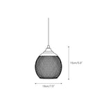 Load image into Gallery viewer, Lanister Mesh Pendant Lamp