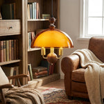 Load image into Gallery viewer, Sunset Afterglow Sunset Medieval Pendant Light with French Acrylic Shade for Dining Room and Foyer