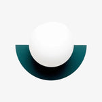 Cargar imagen en el visor de la Galería, Lámpara de Pared Esférica Colorida Macaron Luminosa – Lámpara de Vidrio de Diseño Nórdico para Hogar u Oficina N14