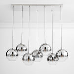 Load image into Gallery viewer, Selvion Contemporary Style Sculptural 7-Light chandelier – Perfect for Entryway or Office