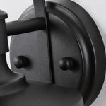 Load image into Gallery viewer, Vintage Sand Black Outdoor Wall Sconce
