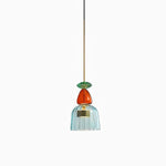 Load image into Gallery viewer, Hand Blown Glass Pendant Lamp - Colorful Candy Iron Mixed Color Indoor
