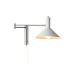 Load image into Gallery viewer, Adjustable Arm White Metal Wall Sconce