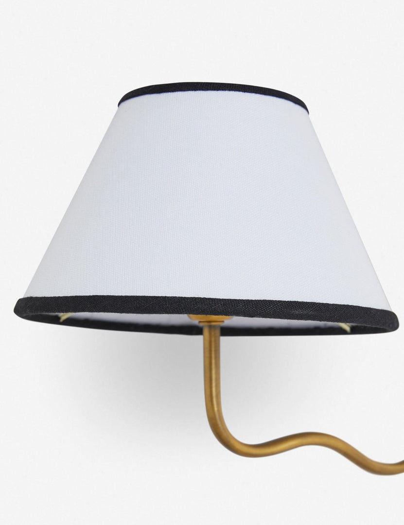 Arlen Modern Minimalist Fabric Wall Sconce – Soft Glow Wall Lamp for Bedroom & Living Room