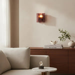 Cargar imagen en el visor de la Galería, Lámpara de pared arquitectónica Verdura con diseño de panel de vidrio