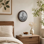 Bild in Gallery-Viewer laden, walnut moon wall light scene and detail