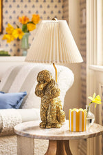 Load image into Gallery viewer, Pawdia Animal Bedside Table Lamp - Classic Fabric Shade Lighting