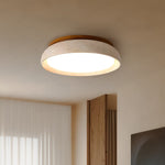 Cargar imagen en el visor de la Galería, Lámpara de techo de travertino escultural Travira: luz ambiental suave para el dormitorio, la sala de estar o la entrada.