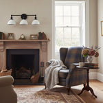 Load image into Gallery viewer, Conique Metal Vintage Dual Shade Wall Sconce – Farmhouse Style Lighting for Bathroom & Hallway