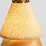 Cargar imagen en el visor de la Galería, Close view of the woven fabric lampshade