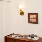 Charger l'image dans la visionneuse de galerie, Applique murale en métal et tissu doux Catina Design classique moderne - Éclairage d'entrée de couloir