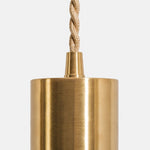 Load image into Gallery viewer, Brushed copper surface and cord connection detail