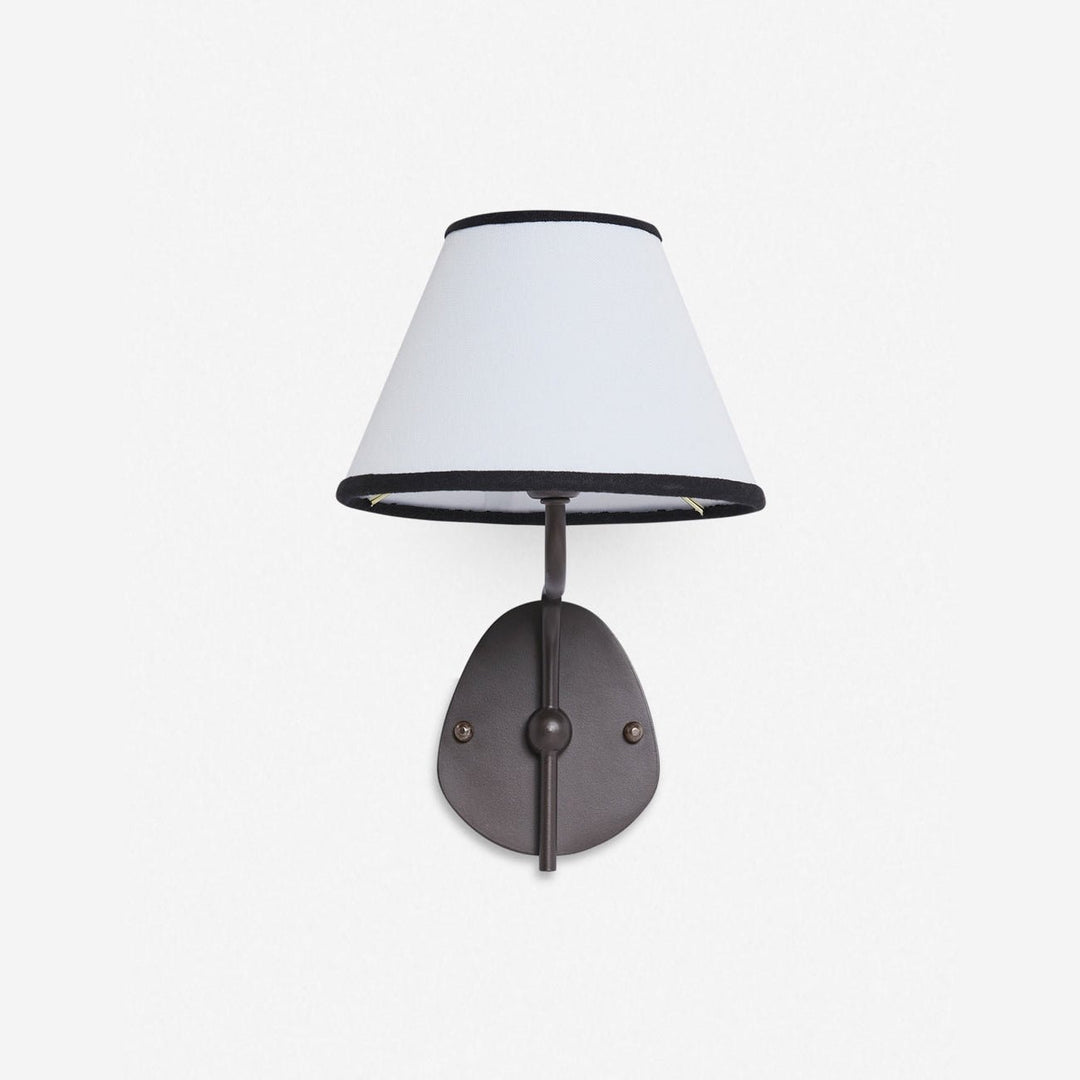 Arlen Modern Minimalist Fabric Wall Sconce – Soft Glow Wall Lamp for Bedroom & Living Room